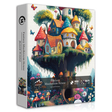 Fantasy Pilzhaus Jigsaw Puzzle 1000 Stücke